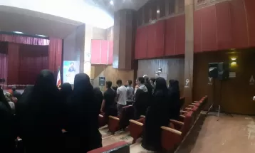 همایش هنر انقلاب اسلامی در ساوه برگزار شد