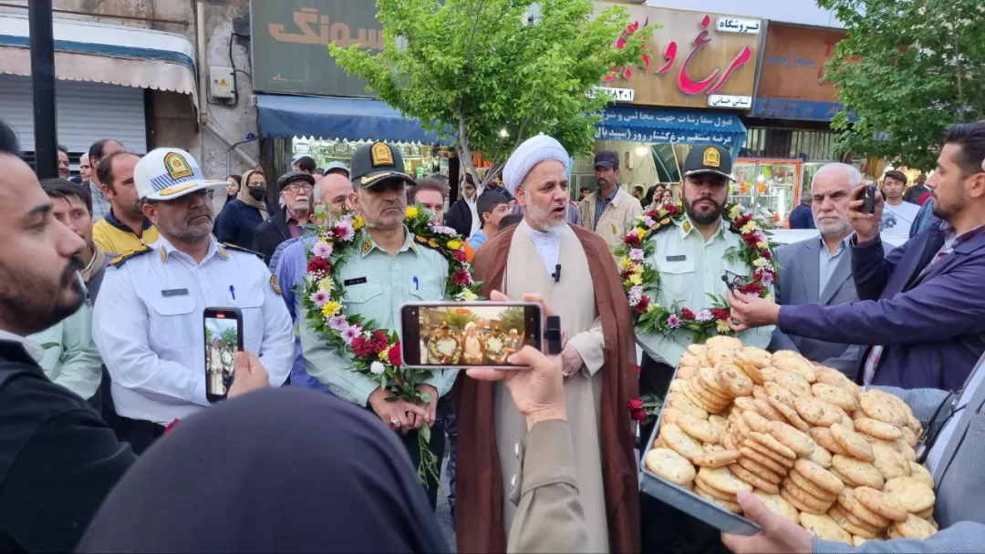 قدردانی ساوجی‌ها از فراجا برای اجرای «طرح نور»