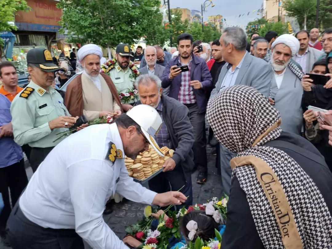 قدردانی ساوجی‌ها از فراجا برای اجرای «طرح نور»