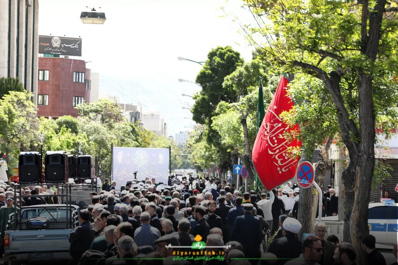 کاروان عزاداری سالروز شهادت امام صادق(ع)