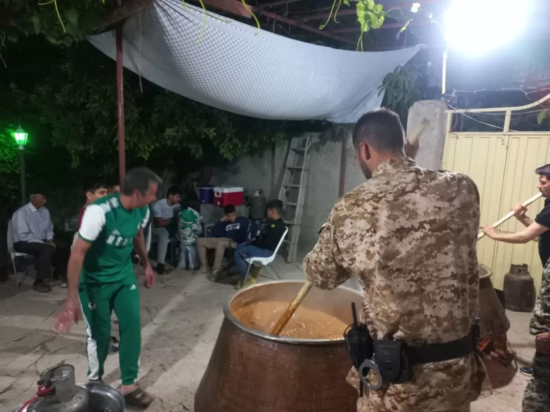 آئین سمنوپزان در روستای «دروزان» برگزار شد