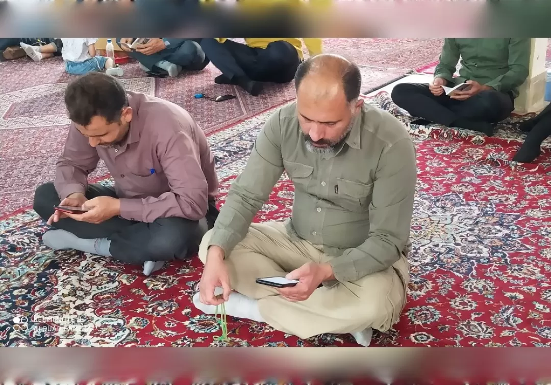 مراسم دعای عرفه در خناب برگزار شد