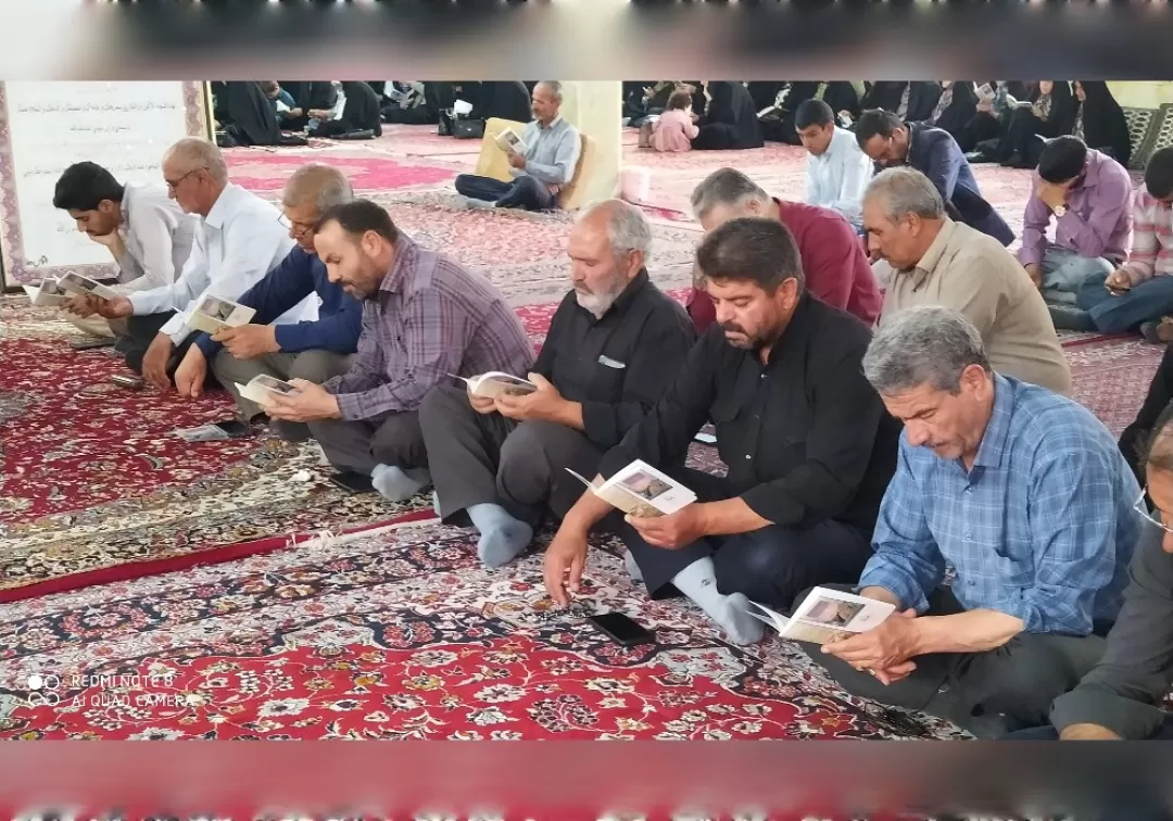 مراسم دعای عرفه در خناب برگزار شد