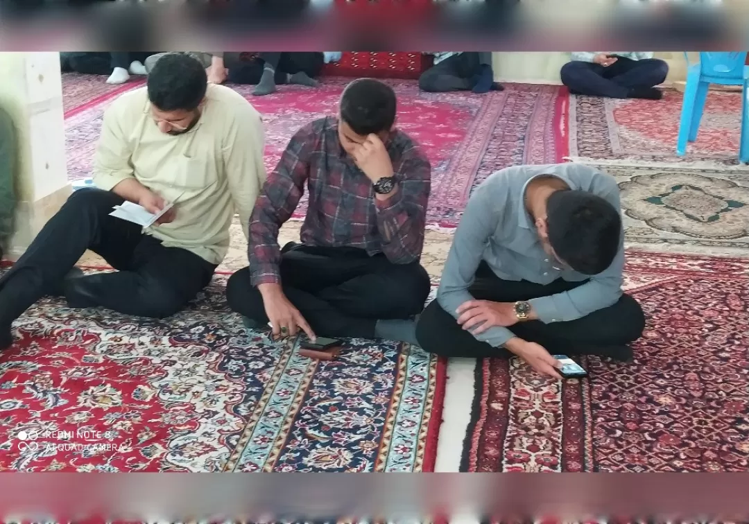 مراسم دعای عرفه در خناب برگزار شد