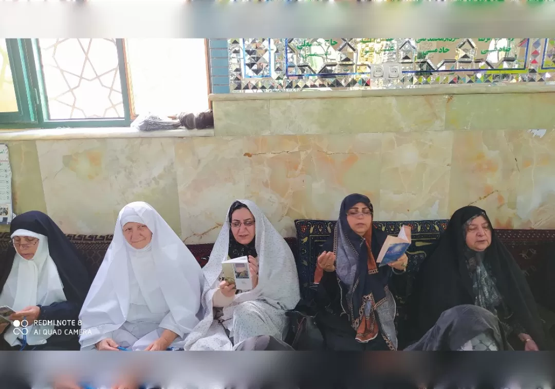 مراسم دعای عرفه در خناب برگزار شد