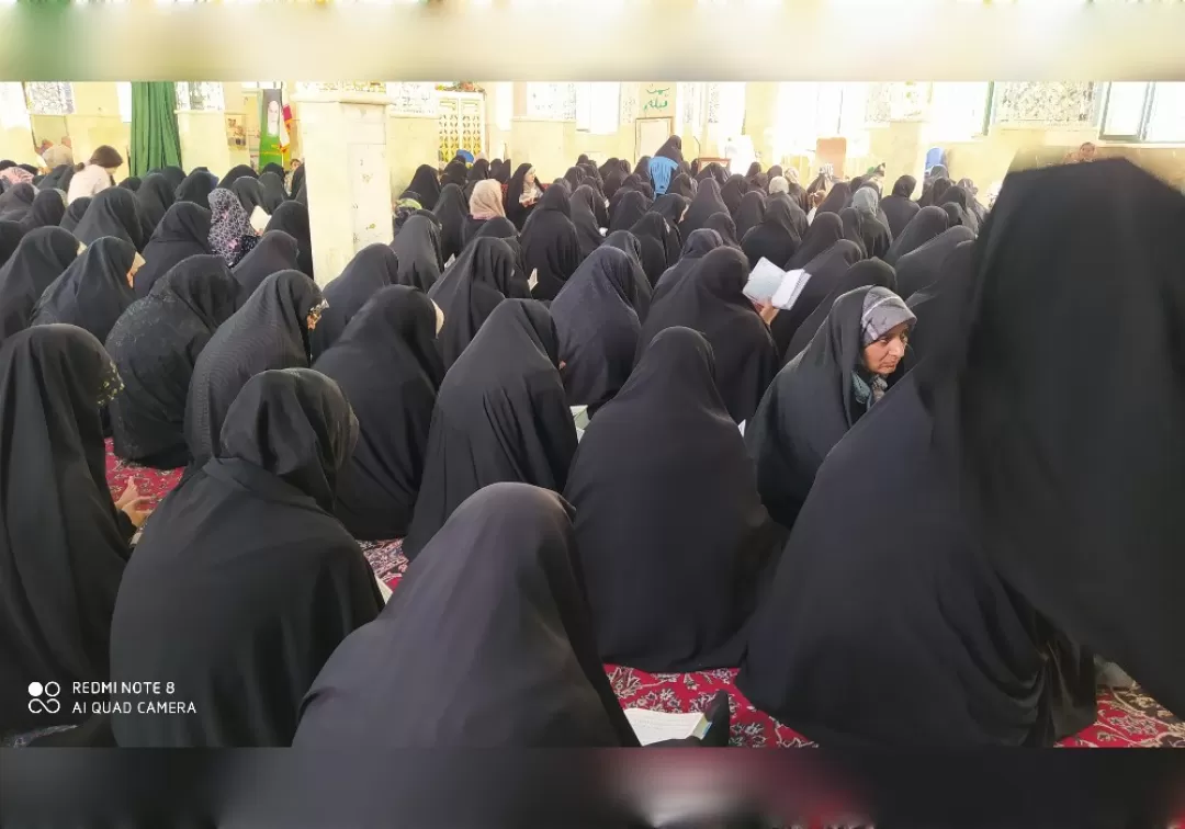 مراسم دعای عرفه در خناب برگزار شد
