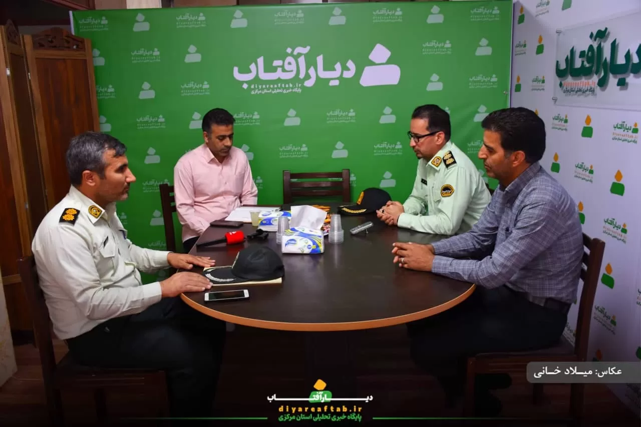 بازدید معاون اجتماعی فرماندهی انتظامی از «دیار آفتاب»