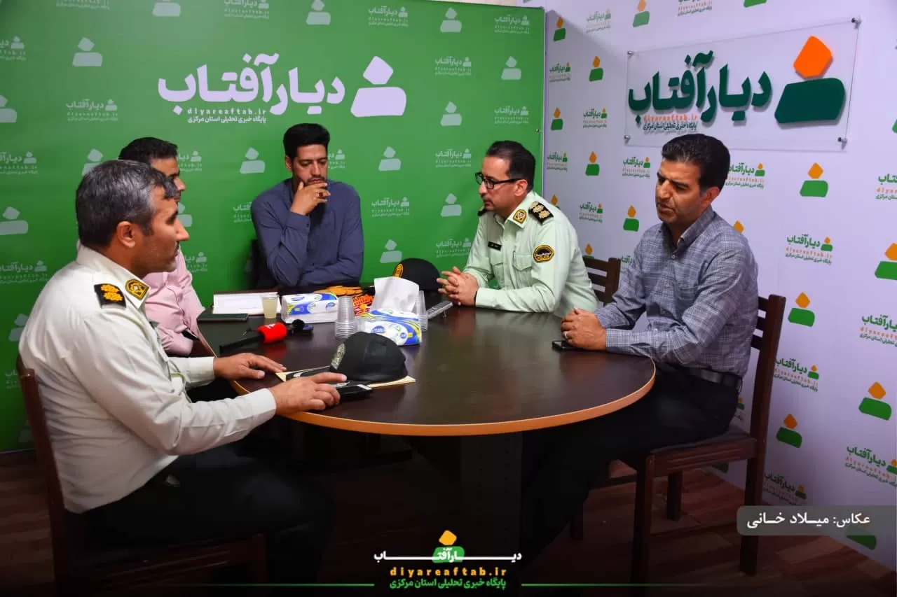 بازدید معاون اجتماعی فرماندهی انتظامی از «دیار آفتاب»