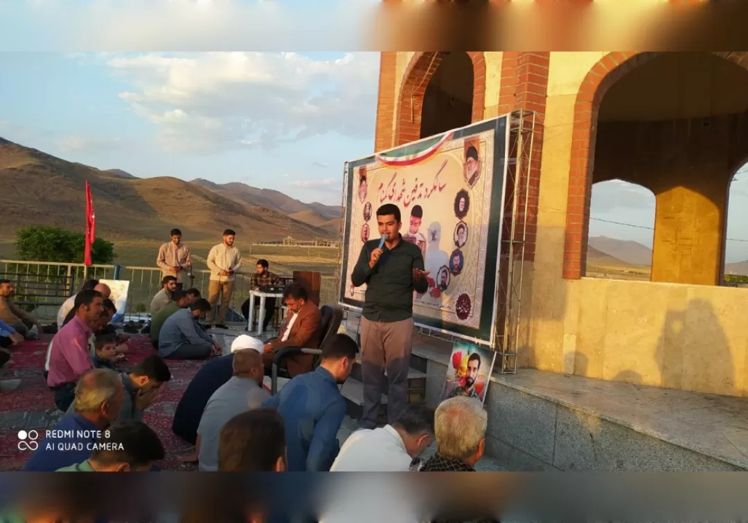 مراسم سالگرد شهدای گمنام در خنداب