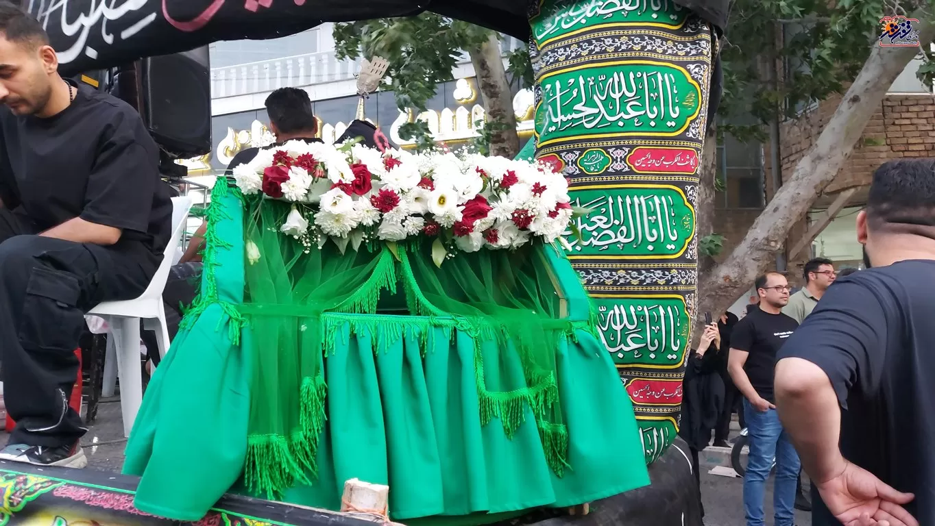 حرکت نمادین کاروان اباعبدالله(ع) در تفرش