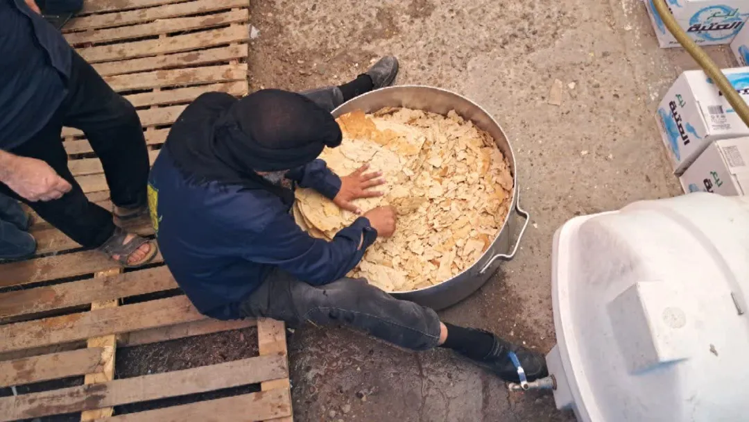 خدمت‌رسانی موکب مردمی ساوه در نجف