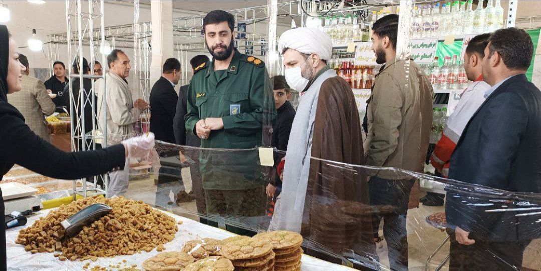 برپایی نمایشگاه سوغات و صنایع دستی در کمیجان