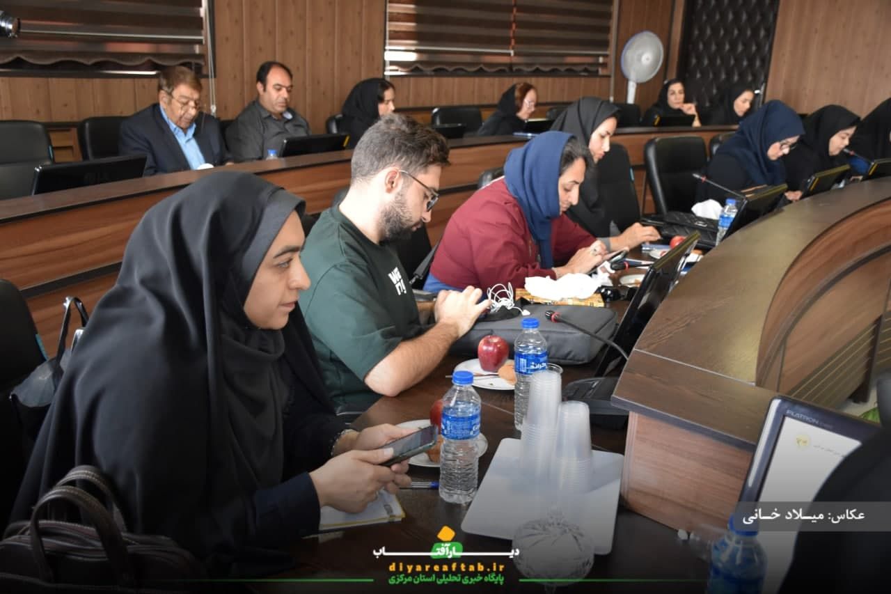 نشست خبری توزیع نیروی برق استان مرکزی