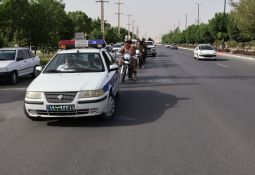 برگزاری رژه خودرویی در فراهان