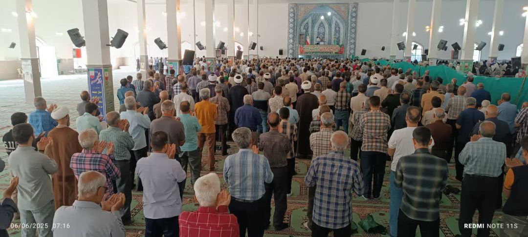 نماز عید قربان در ساوه اقامه شد