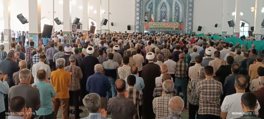 نماز عید قربان در ساوه اقامه شد
