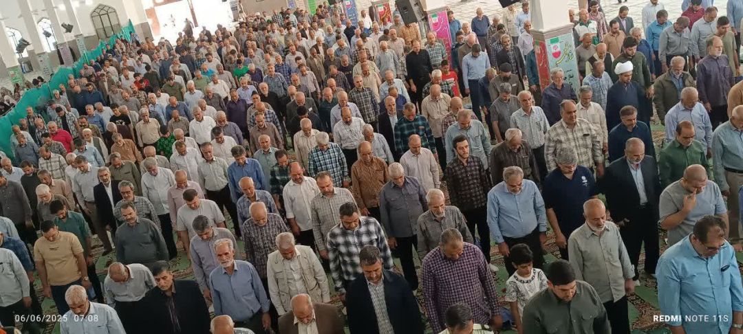 نماز عید قربان در ساوه اقامه شد