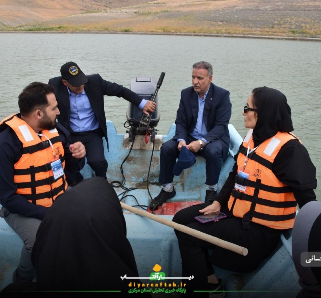 بازدید اصحاب رسانه از سد کمال‌صالح