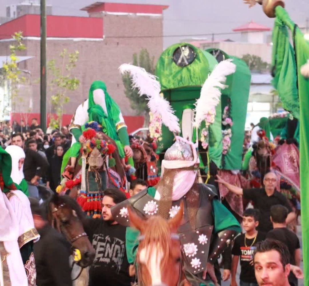 ورود نمادین کاروان امام حسین (ع) در تفرش