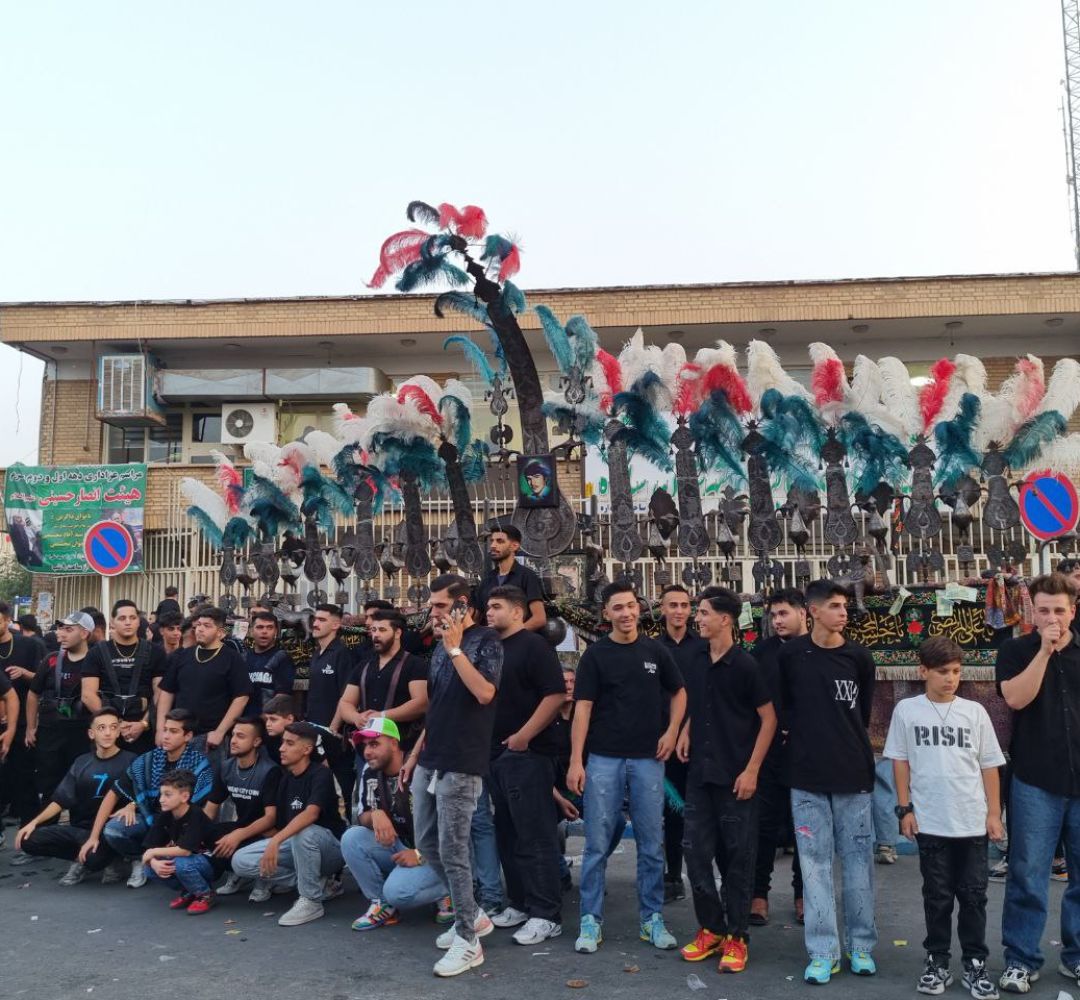 آئین طوقگردانی در ساوه