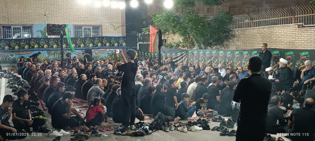 شور حسینی در مساجد ساوه