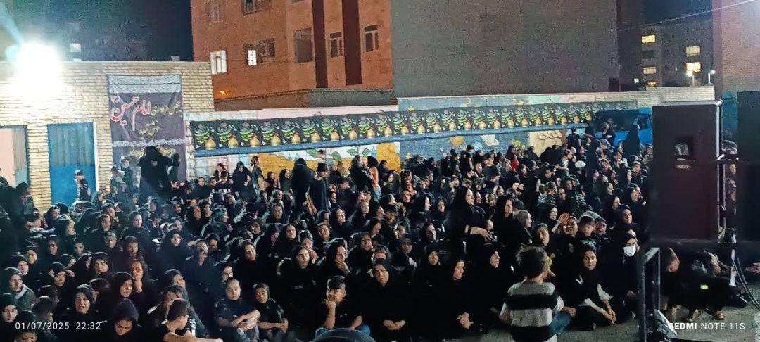 شور حسینی در مساجد ساوه