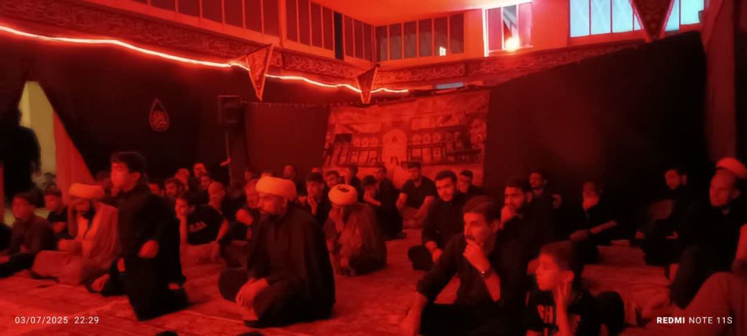 شور حسینی در مساجد ساوه
