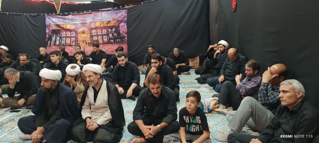 شور حسینی در مساجد ساوه