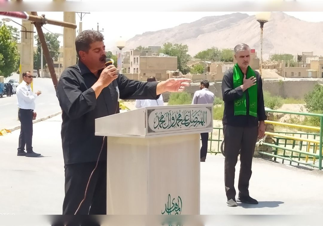 برگزاری نماز ظهر عاشورا در خنداب