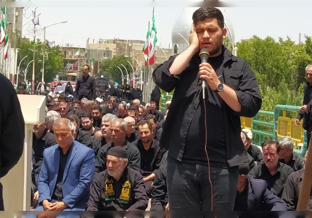 برگزاری نماز ظهر عاشورا در خنداب