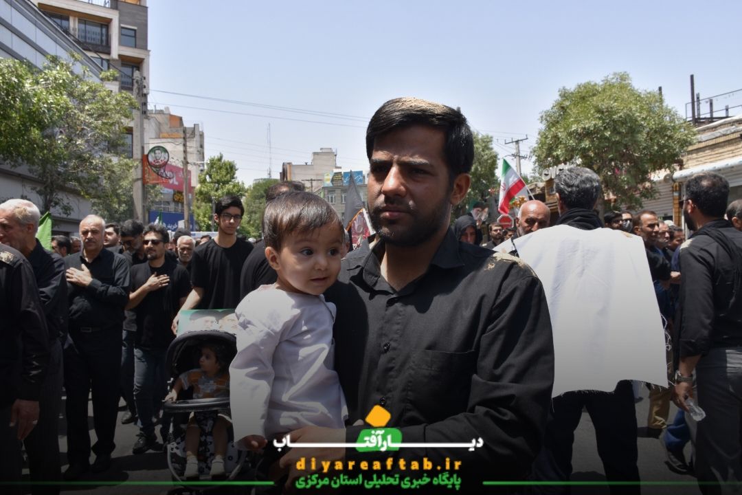 عزاداری مردم اراک در عاشورای حسینی
