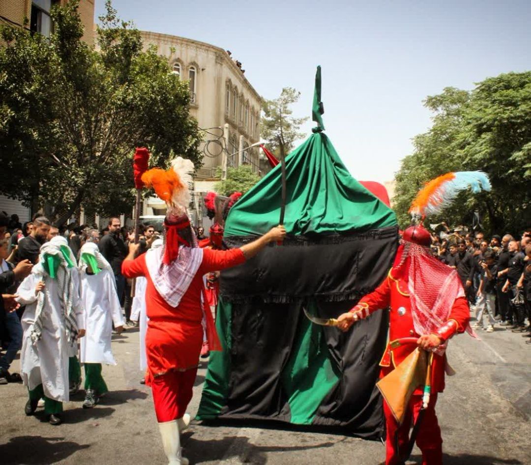 ساوه در غم عاشورا می‌گرید