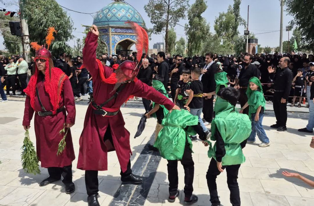 ساوه در غم عاشورا می‌گرید
