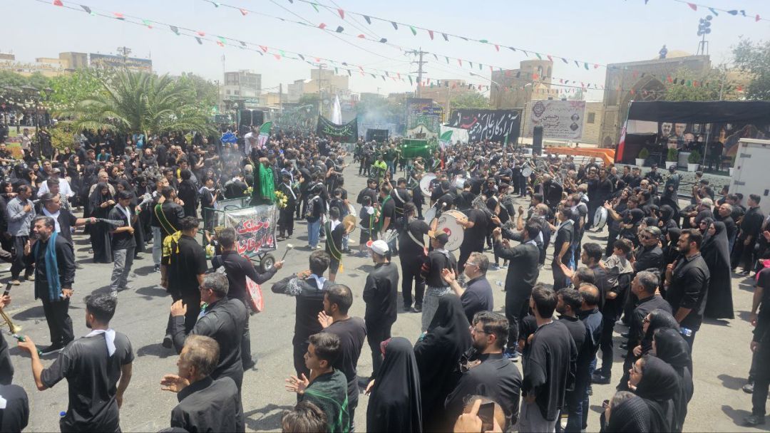 ساوه در غم عاشورا می‌گرید
