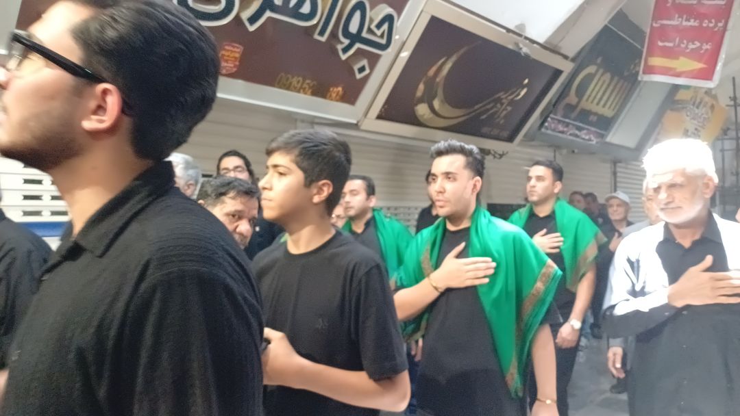 ساوه در غم عاشورا می‌گرید