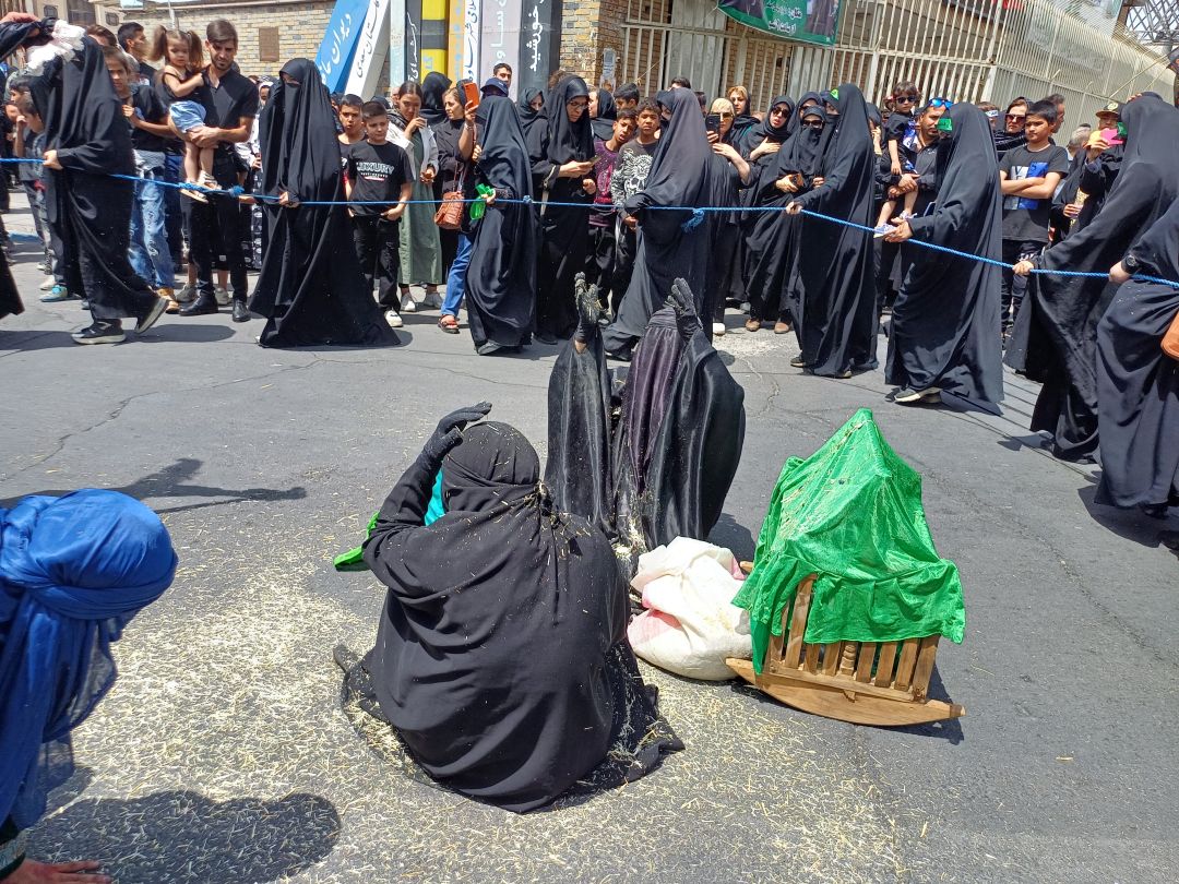 ساوه در غم عاشورا می‌گرید