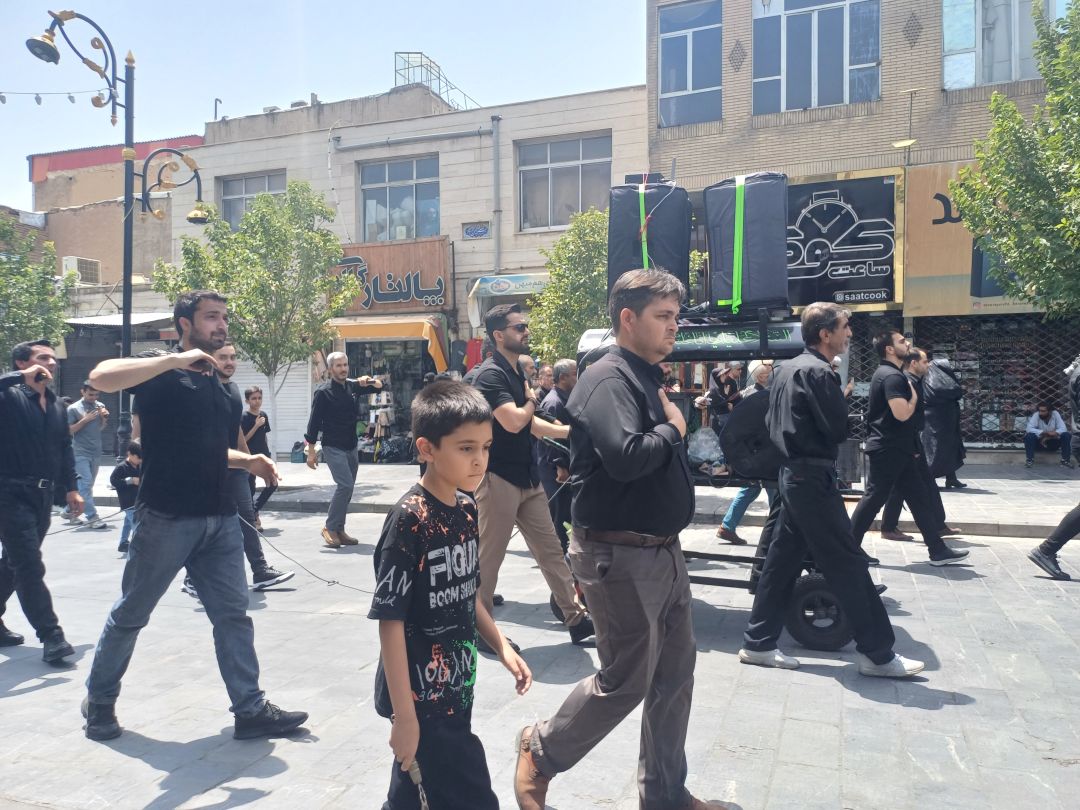 ساوه در غم عاشورا می‌گرید