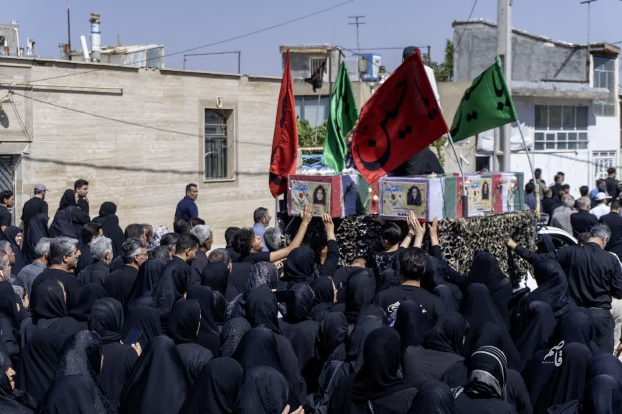 تشییع پیکر شهیدان «شیخی»