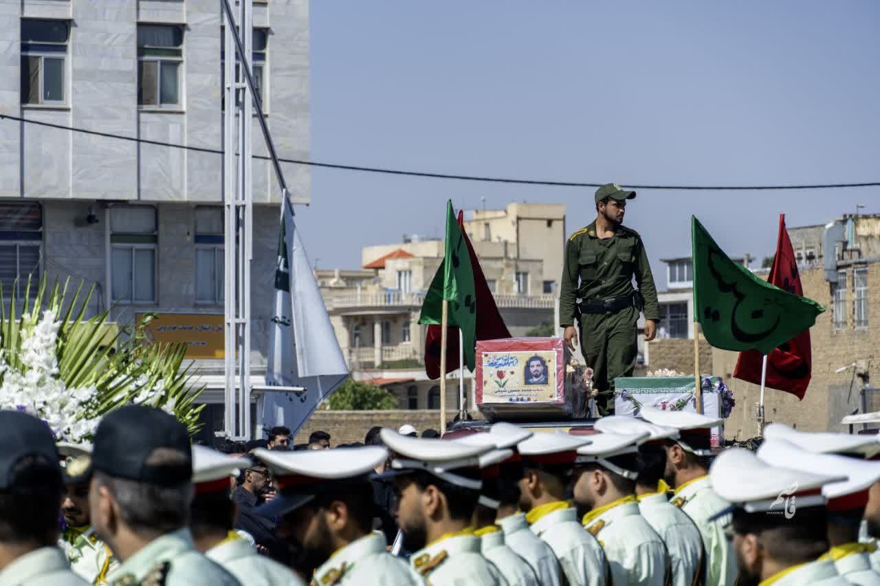 تشییع پیکر شهیدان «شیخی»