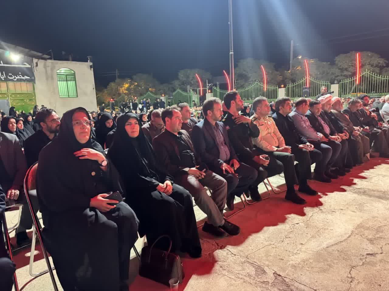 سوگواره تعزیه در ساوه به ایستگاه پایانی رسید