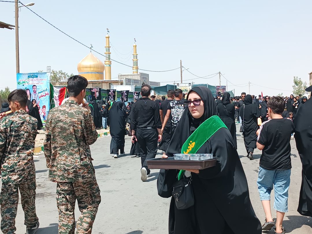 قدم‌هایی در مسیر عشق حسینی در کمیجان