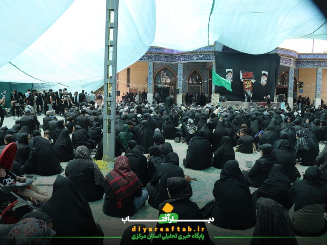 مراسم پیاده‌روی دلدادگان امام حسین (ع) در خمین