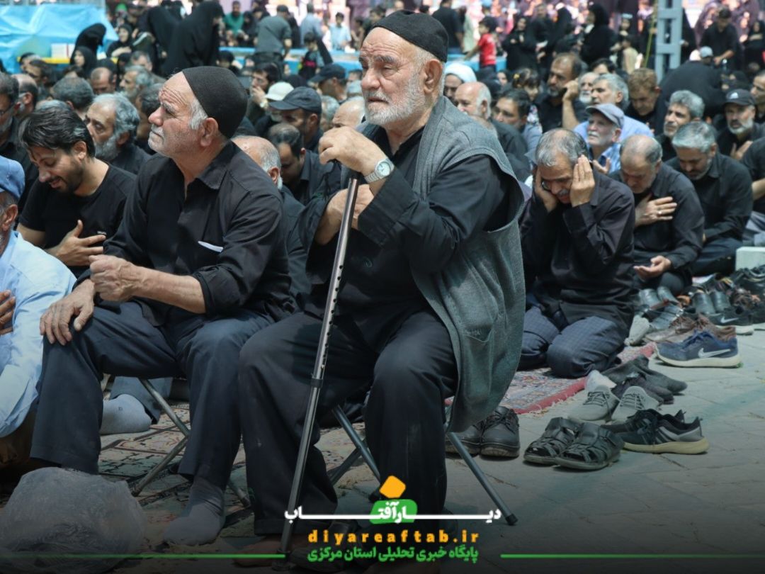 مراسم پیاده‌روی دلدادگان امام حسین (ع) در خمین