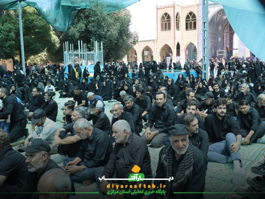 مراسم پیاده‌روی دلدادگان امام حسین (ع) در خمین